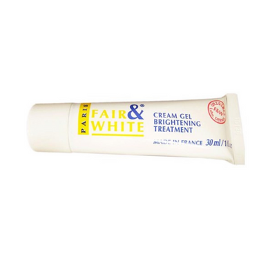 Fair and White Paris Gel Creme Strong Bleaching Treatment 1 fl oz 30 ml - ANNS BEAUTY SUPPLY